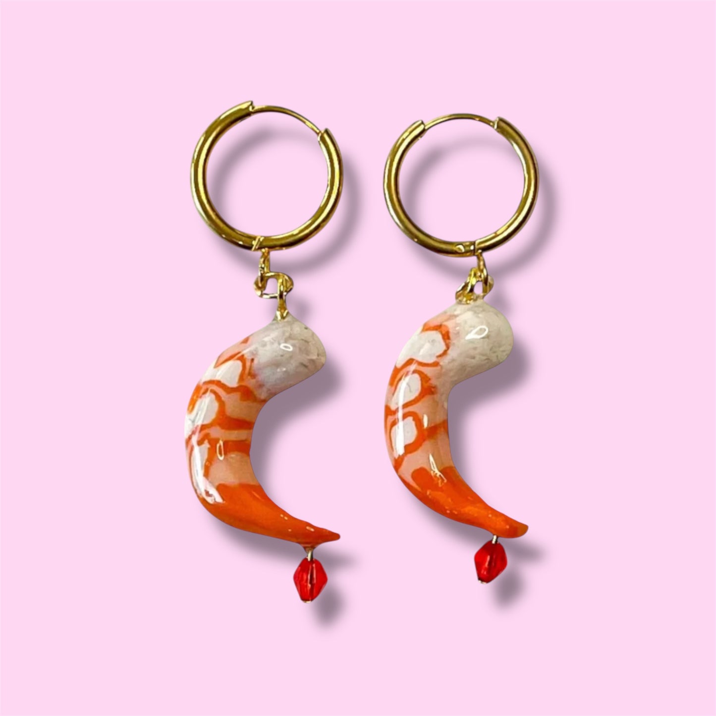 Aretes de camarón 🍤