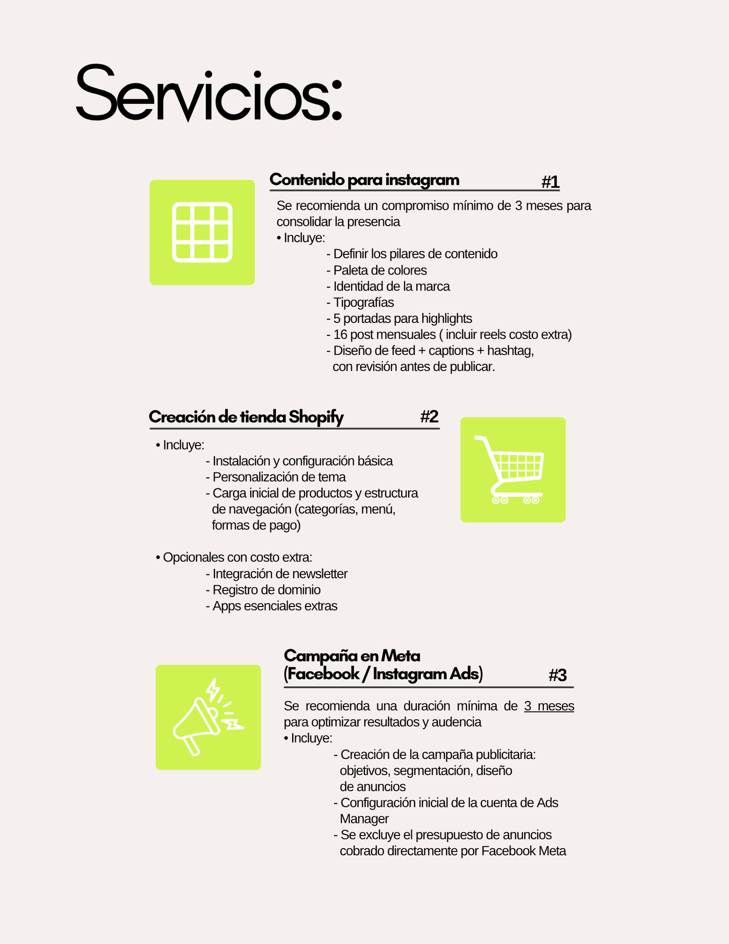 Servicios digitales con propósito✨