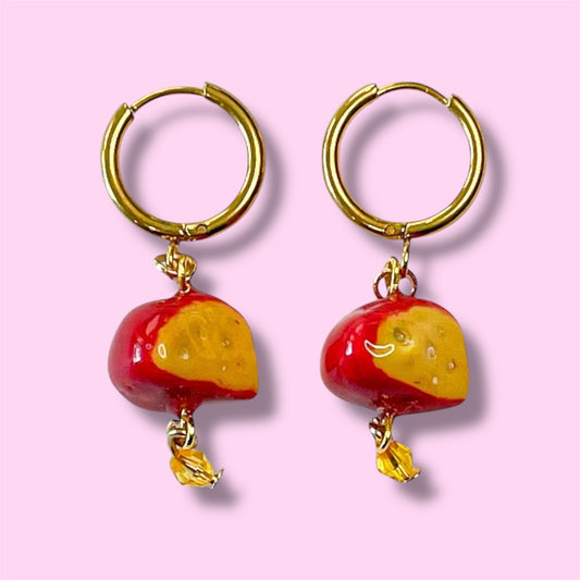Aretes de queso Edam 🧀